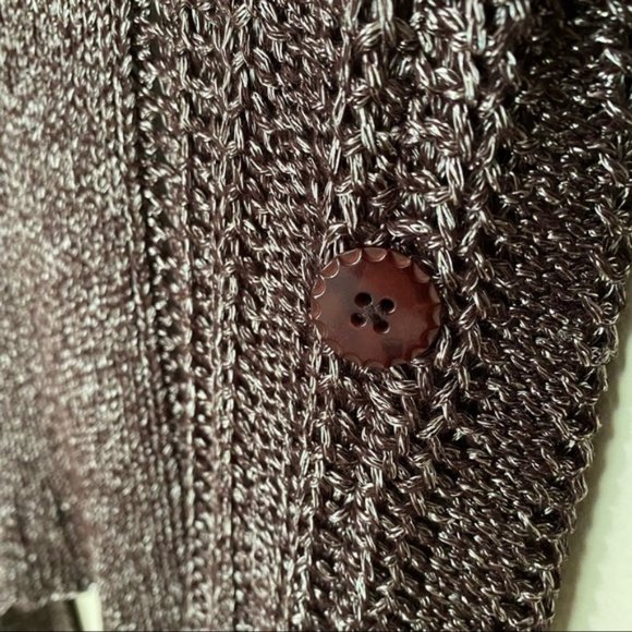 ANTHROPOLOGIE Moth Open Front Convertible Sweater - Picture 5 of 7